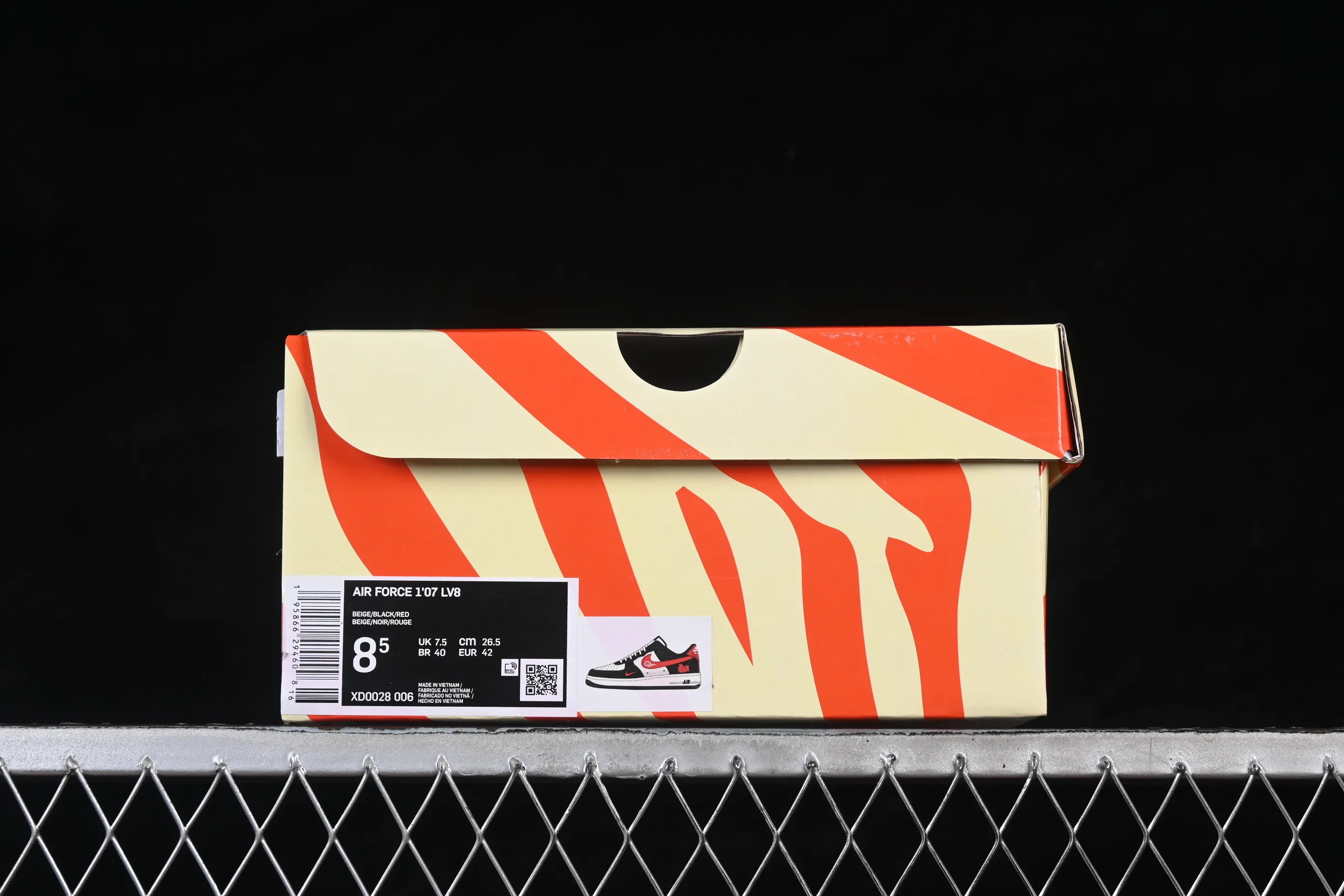 All categories Nk Air Force 1 Air Force series Nk Air Force 1 Low Air Force low-top Nike Air Force 1'07 Low Year of the Horse limited suede black Air Force 1 low-top casual sneakers XD0028-006